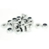 Nyloc Nut M3 x 0.5 Zinc Plated Pack of 10