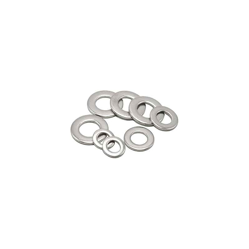 Flat Washer M3  (3.2x7x0.5) Zinc Plated Pack of 10