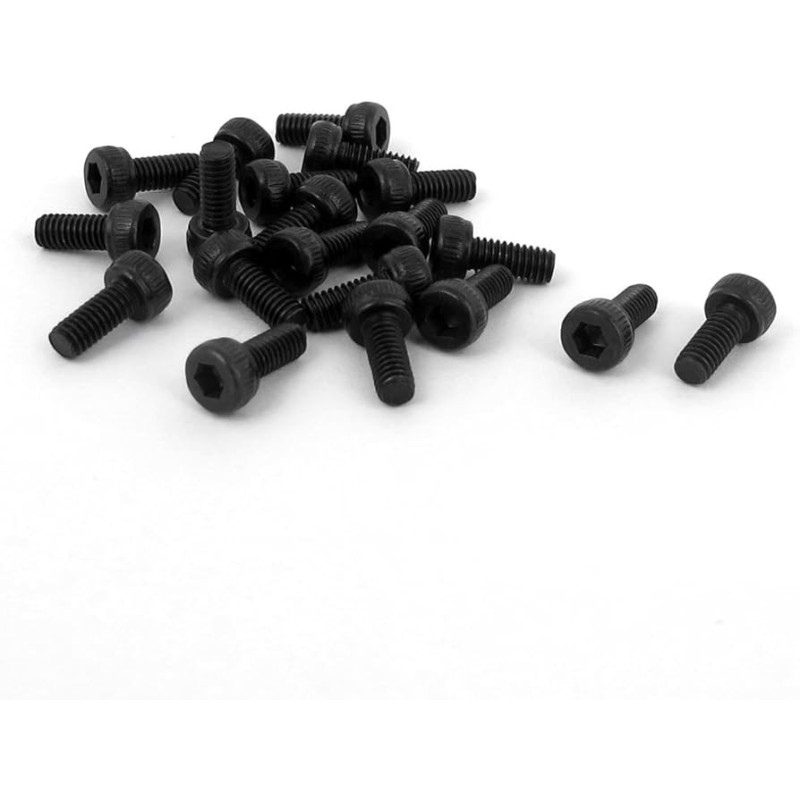 Socket Head Cap Screw M4 x 10mm Black Pack of 10