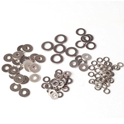 Flat Washer M4 (4.3x9x0.7) Zinc Plated Pack of 10