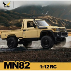 MN82 Toyota Land Cruiser 4WD RTR 1/12 Truck Crawler Beige