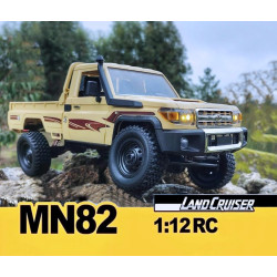 MN82 Toyota Land Cruiser 4WD RTR 1/12 Truck Crawler Beige
